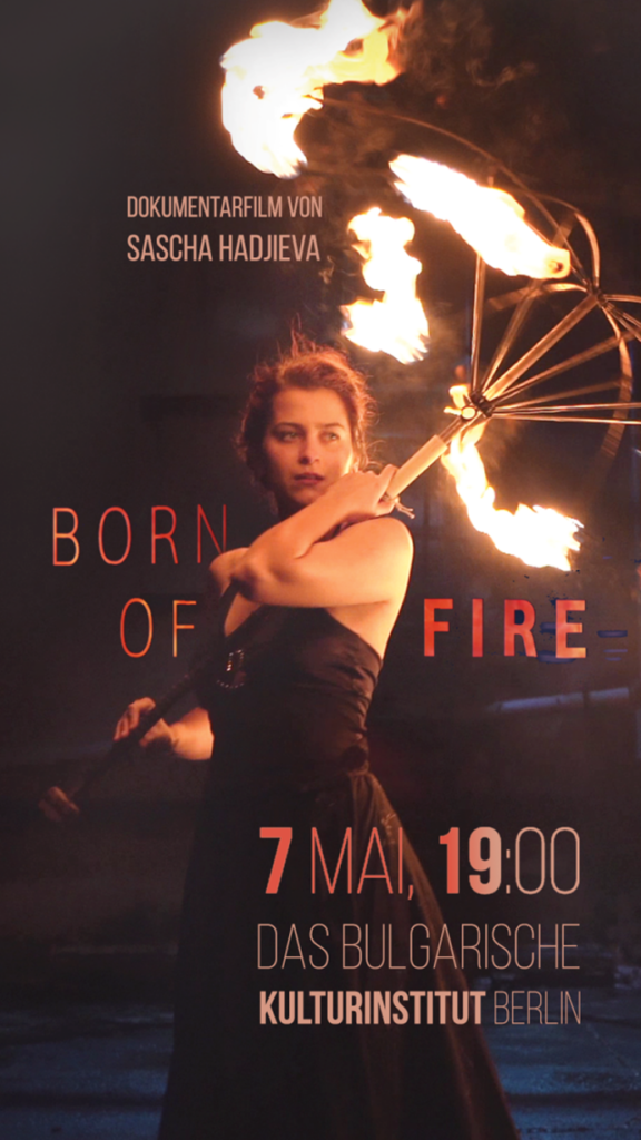 Plakat des Filmes "Aus dem Feuer geboren"